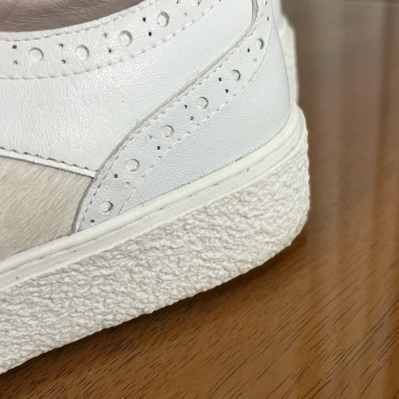 SEY by Seychelles White Leather Oxford Shoes Size 9 - Picture 4 of 9